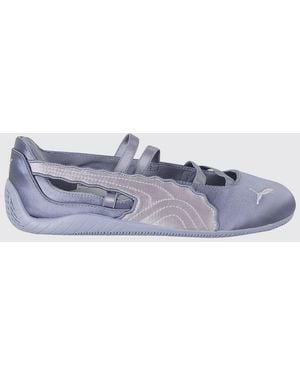PUMA Speedcat Satin Ballerina Flats - White