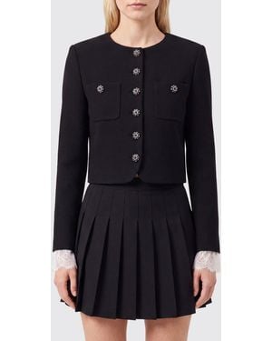 Self-Portrait Jacket - Black
