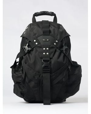 Oakley Icon Rc Recycled Polyester Backpack With Padded Straps And Buckle Closure - Black