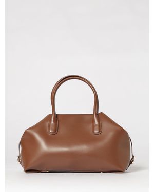 THEMOIRÈ ThemoirÈ Vegan Leather Talia Trunk Medium Bag - Brown
