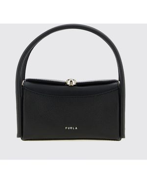 Furla Nicole Mini Boston Handbag - Black