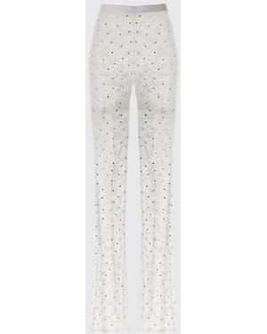 Alessandra Rich Trousers - White