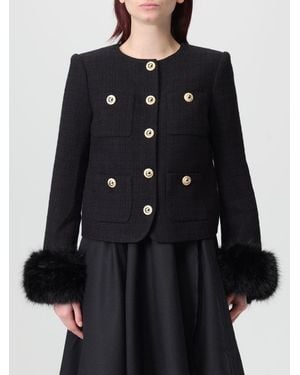 Self-Portrait Blazer - Black