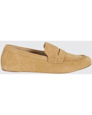 3Juin Suede Loafers - Natural