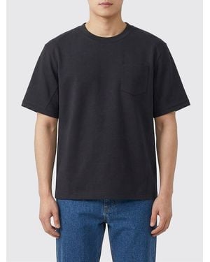Sacai Cotton Basic T-Shirt - Black