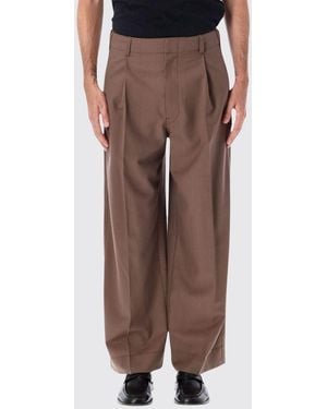 Lemaire Trousers - Brown