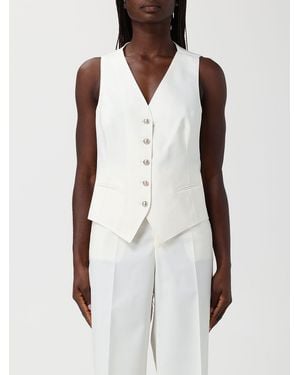 Tagliatore Single-Breasted Vest - White