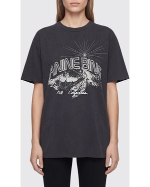 Anine Bing T-Shirt - Black