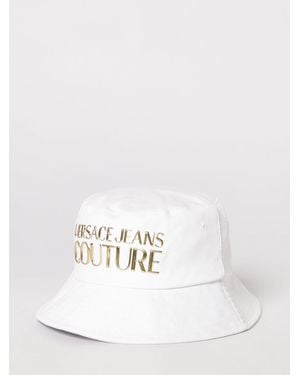 Versace Jeans Couture Baumwoll-Twill-Hut - Weiß