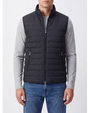 Brunello Cucinelli Quilted Gilet - Blue