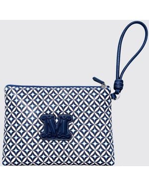 Max Mara Clutch Tazzina - Blu