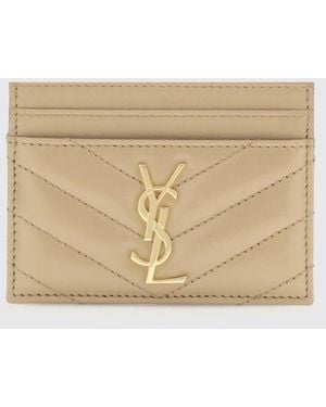 Saint Laurent Wallet - Natural