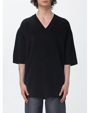 Ami Paris Wool Blend Pullover - Black