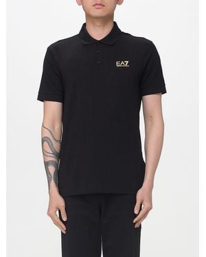 EA7 Polo Herren - Schwarz