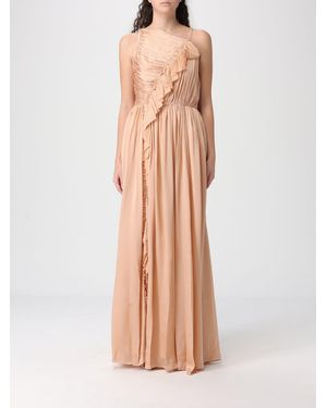 Ulla Johnson Aisha Pleated Crêpe Dress - Natural