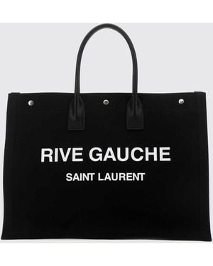 Saint Laurent Rive Gauche Tote Bag - Black