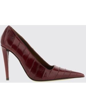 Giuseppe Zanotti Almond-Toe Stiletto High Heel Court Shoes - Purple