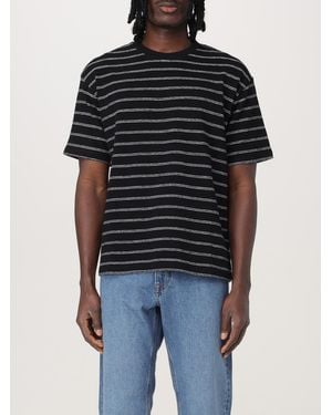 FRAME T-Shirt A Righe - Nero