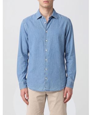 MC2 Saint Barth Linen Shirt - Blue