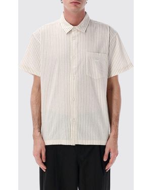 Obey Striped Cotton Shirt - White