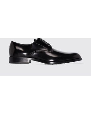 Tod's Brushed Leather Derby Shoes - White