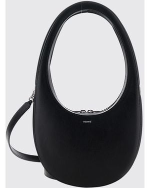 Coperni Swipe Mini-Handtasche Aus Leder Mit Festem Henkel Und Abnehmbarem Schultergurt - Schwarz