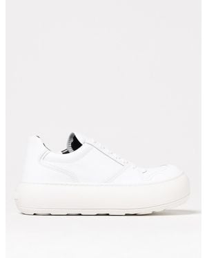 Moschino Leather Trainers - White