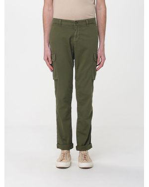 Mason's Stretch Cotton Cargo Pants - Green