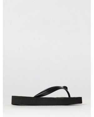 Kurt Geiger Kensington Rubber Flip Flops - Black