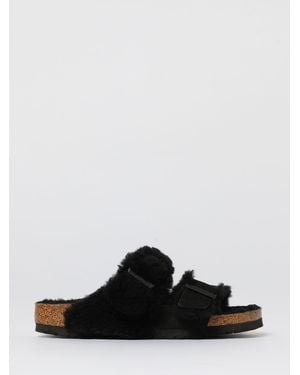 Birkenstock Flat Sandals - Black
