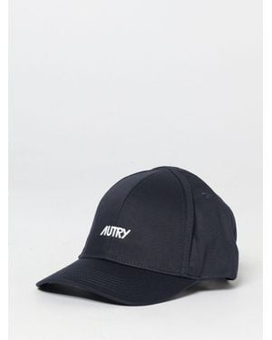 Autry Cotton Twill Hat With Embroidered Logo - Blue