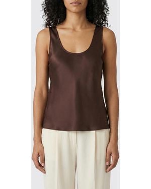 Anine Bing Silk Top - Brown