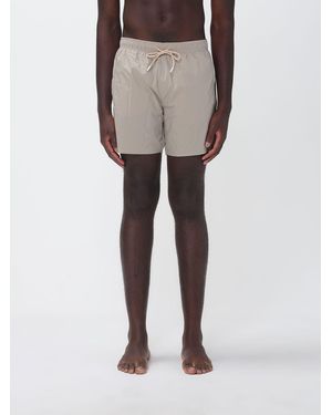 BOSS Nylon Swim Shorts With Drawstring - Natural