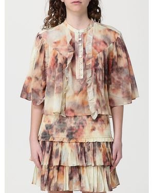 Isabel Marant Printed Blouse - Natural