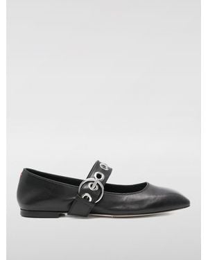 Aeyde Nappa Leather Ballerinas - White