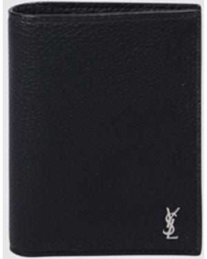 Saint Laurent Cassandre Bifold Wallet - White