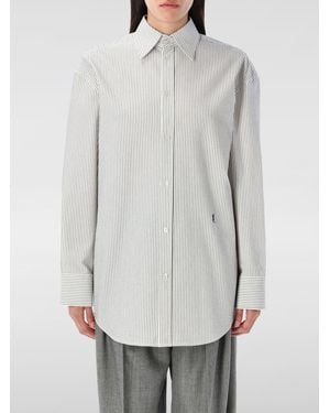 Saint Laurent T-Shirt Damen - Grau