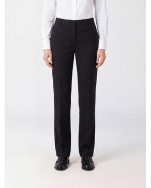 PT Torino Mid-Rise Skinny Tailored Trousers - Blue