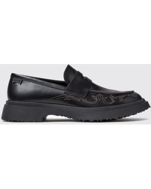 Camper Walden Calfskin Loafers With Ortholite Insole - White