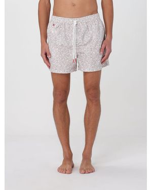 Kiton Costume Da Bagno Boxer - Bianco