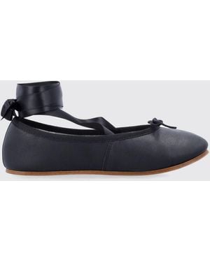 Repetto Cendrillon Ankle Tie Flat - Blue