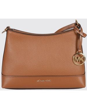 Michael Kors Grained Leather Bag - Brown