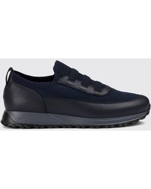 Doucal's Mokassins Herren - Blau