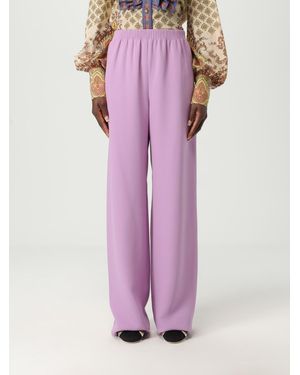 Valentino Silk Trousers - Pink