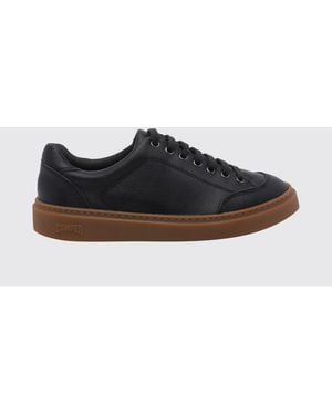 Camper Runner Twentyfive Leather Trainers - Black