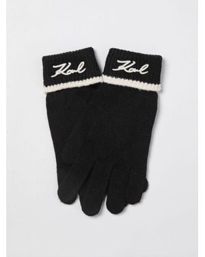 Karl Lagerfeld Gloves - Black