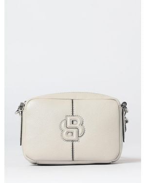BOSS Bolso De Piel Sintética Granulada - Neutro