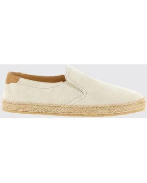 Brunello Cucinelli Suede Espadrilles - Natural
