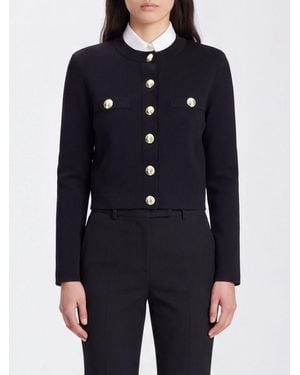 Balmain Cardigan Slim Fit - Blu