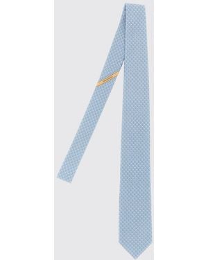 Ferragamo Cravatta Uomo - Blu